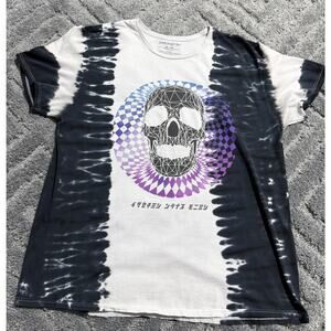 Chemistry Brand Size XL Short-Sleeve T-Shirt Tie-Dye W/ Skull